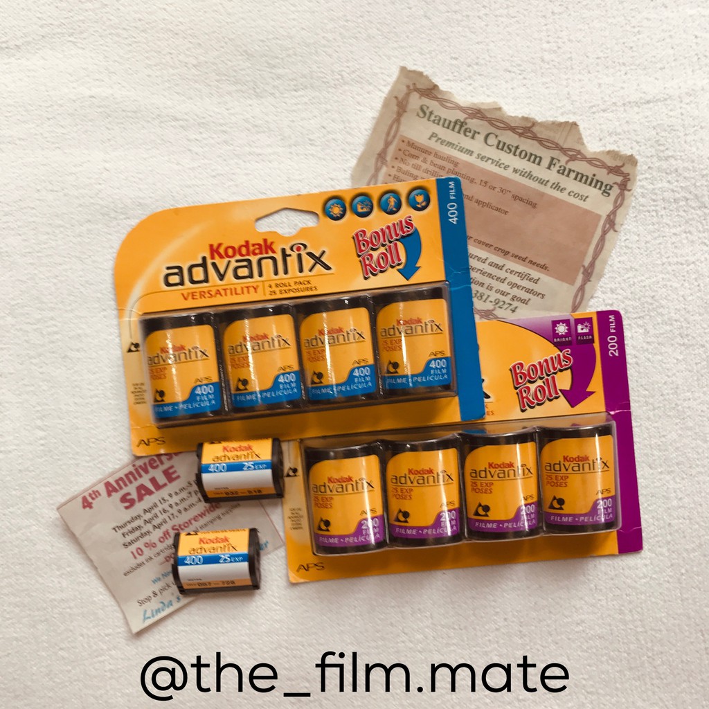 [C Kodak APS Film] - ฟิล์ม APS ราคาถูก (24mm) (ฟิล์มมีไอน้ําเกาะปี 2008)