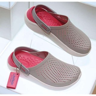 CROCS LiteRide Clog หิ้วนอกOutlet ถูกที่สุด นิ่มสบายสวมใส่ได้ทุกโอกาส