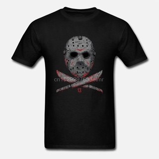 [S-5XL]เสื้อยืดแขนสั้นลําลอง ผ้าฝ้าย พิมพ์ลายกราฟฟิค Friday 13 Friday The 13th XXX สําหรับผู้ชาย