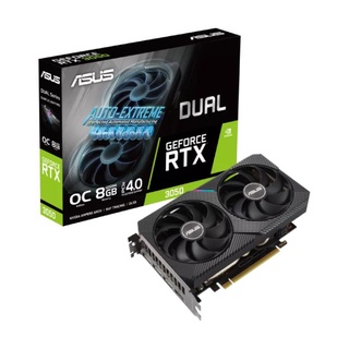 การ์ดจอ ASUS  DUAL-RTX3050-O8G Model : DUAL-RTX3050-O8G