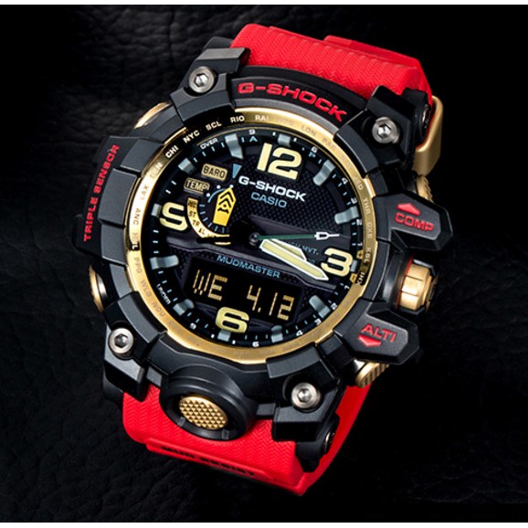 พร้อมส่ง นาฬิกาข้อมือผู้ชาย Casio G Shock สายเรซิ่น รุ่น Gwg 1000gb 1a