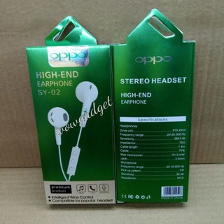 หูฟังOppo Sy-02Stero เสียงดี