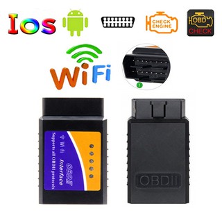 เครื่องสแกนเนอร์วินิจฉัยรถยนต์ Wifi Odb2 Elm327 Elm327 สําหรับ Ios Android