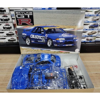 FUJIMI 1/12 AXES3 Nissan Skyline GT-R Gr.A Calsonic`92 BNR32 (โมเดลรถยนต์ Model DreamCraft)