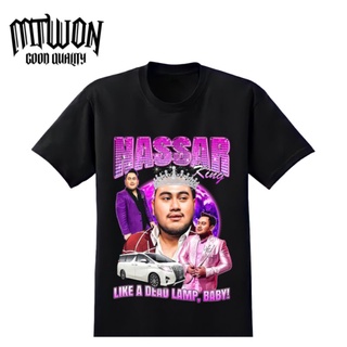 คอตต้อนคอกลมเสื้อยืด | ขนาดใหญ่ | King NASSAR | เหมือนโคมไฟตาย สําหรับเด็กทารกS-5XL