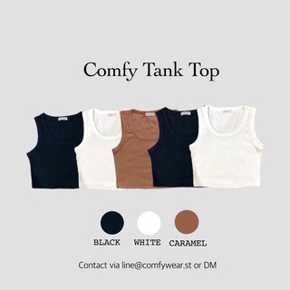เสื้อกล้ามเบสิค ใส่สบาย Tank Top by Comfywear store