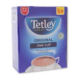 Tetley - One cup 72 bags