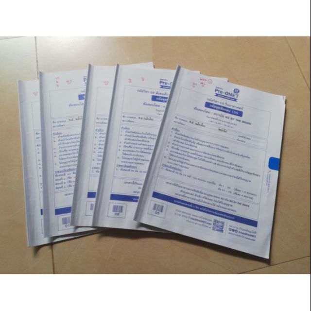 ข้อสอบ dek d pre onet ครบ 5 วิชา