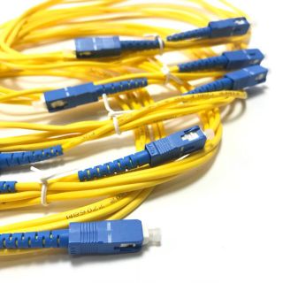 สาย Patch Cord Single Mode สายสำเร็จ SC to SC 3เมตร (แพ๊ค10เส้น)