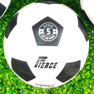 ลูกฟุตบอลเบอร์ 5 ฟุตบอล Fierce(เฟียร์ส) ลาย ขาวดำ สินค้ามีเครื่องหมายมาตรฐานมอก.: ฟุตบอล