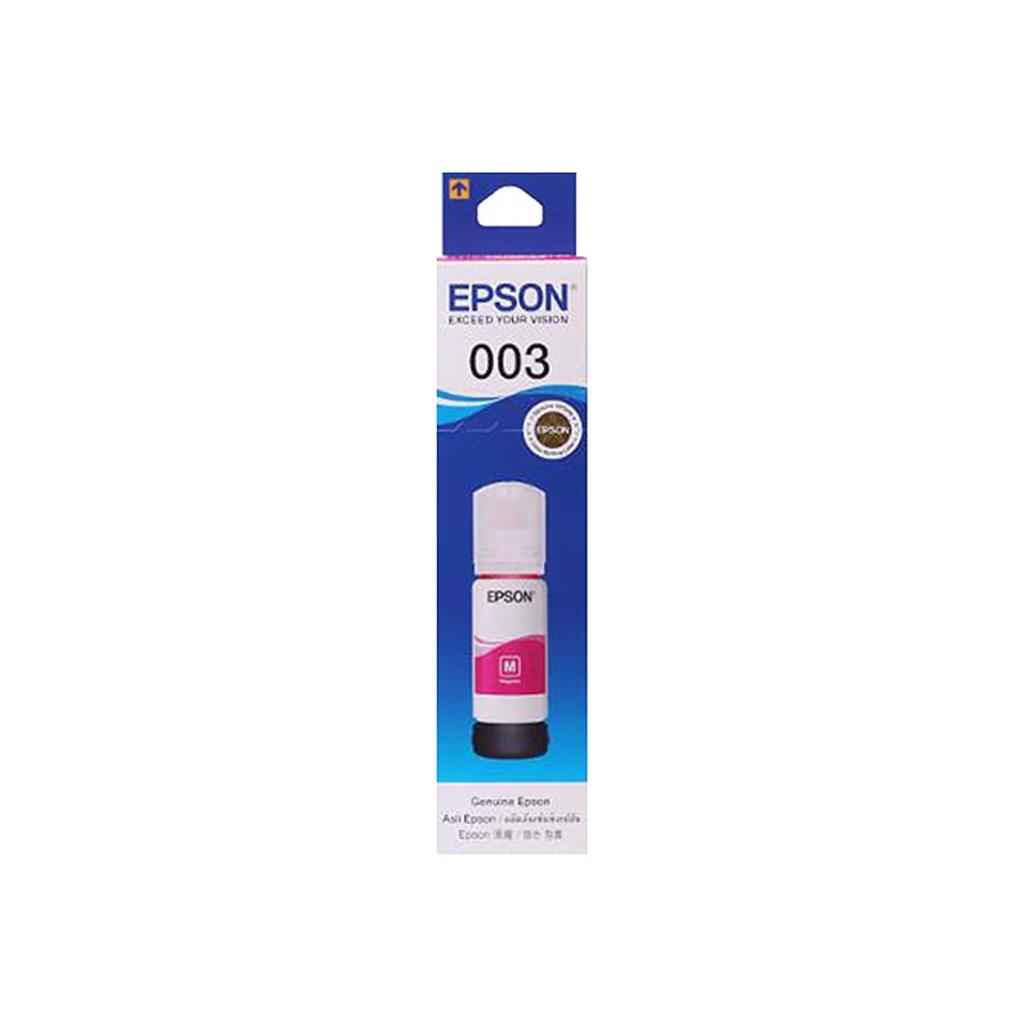 หมึกแท้ EPSON 003 ชุด4สีL3110/L3150/L5190/L ดำ น้ำเงิน แดง เหลือง มีกล่อง