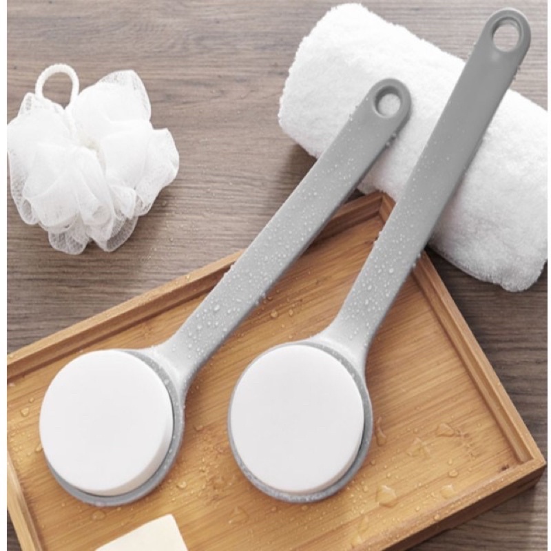 GTR   PE777(ร้านไทย)แปรงอาบน้ำ​สำหรับ ขัดหลัง ขัดผิว (ใช้ในบ้าน ห้องน้ำ แปรงและใยขัดตัว)