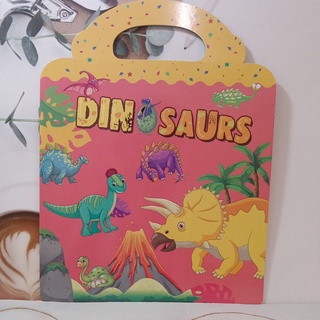 หนังสือสติ๊กเกอร์ Dinosaurs (หนังสือมือหนึ่ง)