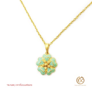 Goldlery จี้ทอง 99.99% (24K) Little Hoya แบบ 06