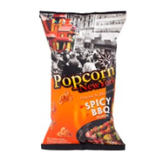 ป๊อปคอร์นนิวยอร์กข้าวโพดคั่วรสบาร์บีคิว 60กรัม New York Popcorn BBQ Popcorn 60g