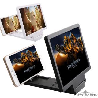 ☛☏❤3D Screen Magnifier Universal HD Enlarge Movies Videos Amplifier Reading Magnifier Foldable Stand Holder