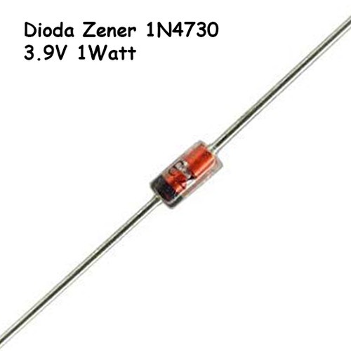 10PCS Zener ไดโอด 1 วัตต์ - 3v3 3v6 4v3 4v7 5v6 6v8V 8v2 ไดโอด 1N4728A 1N4732A 736A 1N4