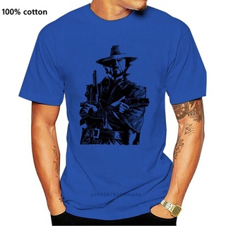 [COD]ขายดี เสื้อยืดลําลอง แขนสั้น พิมพ์ลาย Clint Eastwood Clint Eastwood แนวสตรีท สําหรับผู้ชาย DGdemj09HEeimd26S-5XL