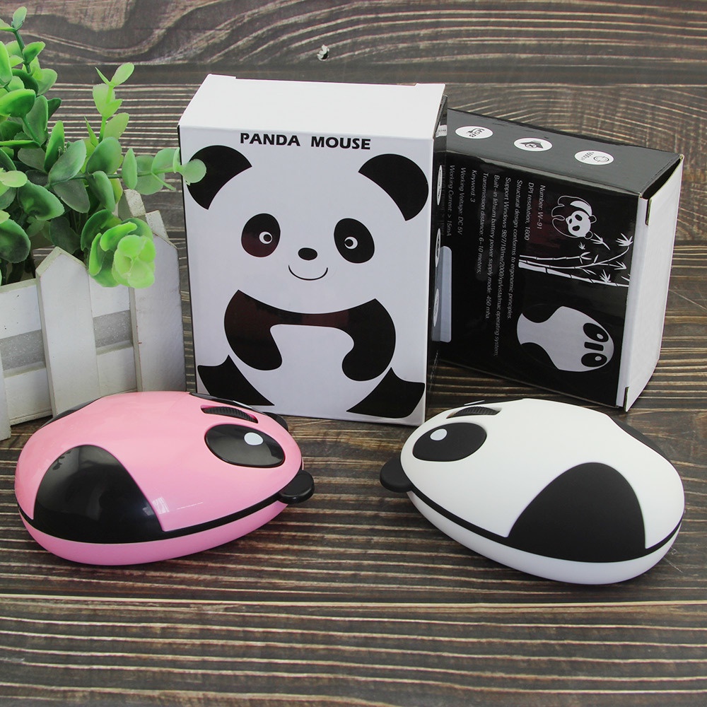 เมาส ์ ไร ้ สายชาร ์ จ 2.4G เมาส ์ แบบมีสาย เมาส ์ แพนด ้ าขนาดเล ็ ก1600DPI mini ✺ เมาส ์ ตามหลักสรีรศาสตร ์ เมาส ์ แบบมีสายเมาส ์ การ ์ ตูนเมาส ์ สัตว ์ เมาส ์ เด ็ กสําหรับโน ้ ตบุ ๊ ค/PC