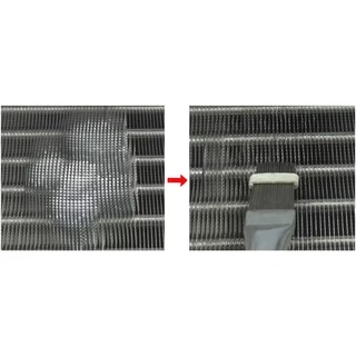 เครื่องมือซ่อมแซมคอยล์หวี A / C Hvac สําหรับเครื่องปรับอากาศ คอยล์แอร์ สแตนเลส หวีคอยล์เย็น