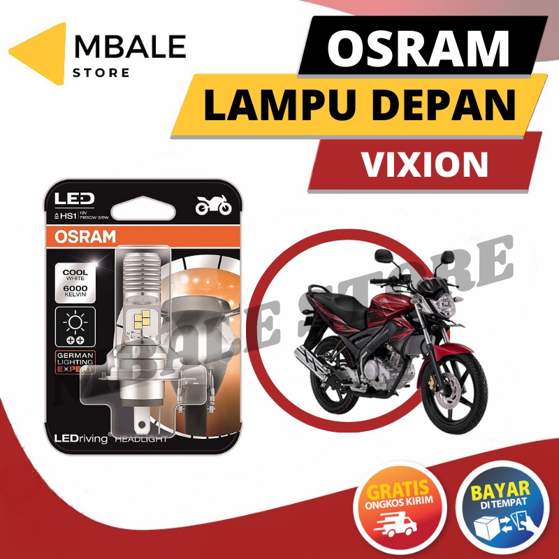 ไฟหน้า Led Yamaha Vixion All Years Original OSRAM HS1 3-Prong