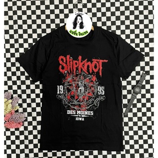 เสื้อยืดวินเทจ Slipknot แฟชั่นวินเทจยุค90 ราคาถูก