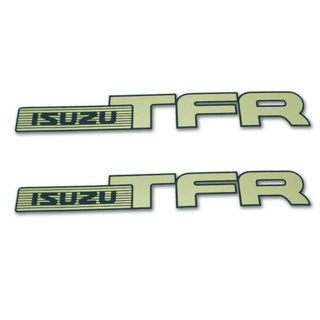 สติ๊กเกอร์ Sticker ISUZU TFR สีทอง ดำ