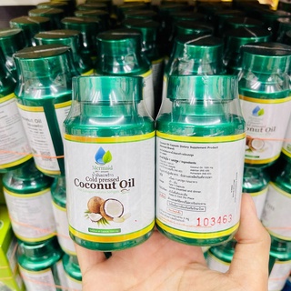 น้ำมันมะพร้าวเมอเมท น้ำมันมะพร้าวสกัดเย็น100 % Coconut oil by Mermaid