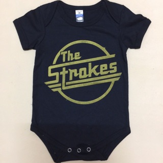 เสื้อยืด ลาย THE STROKES BAND BABY PIECE สําหรับเด็ก D24E