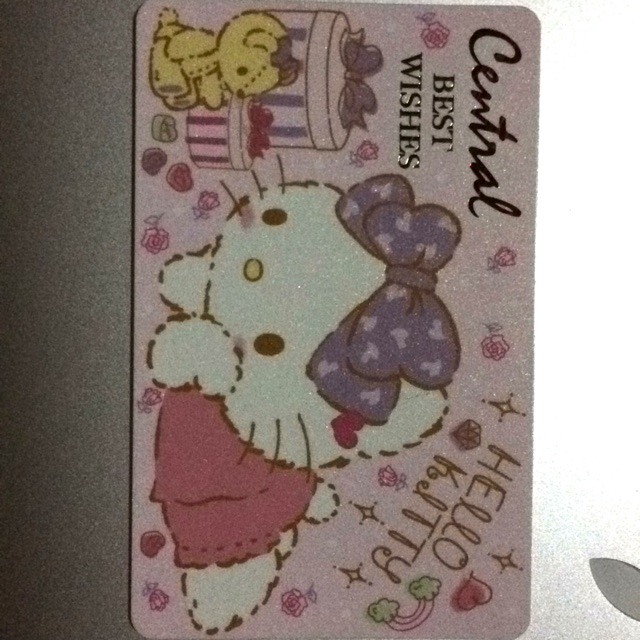 บัตร CENTRAL GIFTCARD HELLOKITTY