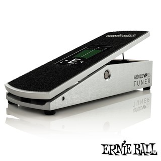 Ernie Ball® VPJR Tuner Volume Pedal แป้นเหยียบ 2in1 (P06201) ฟุตสวิทช์ &amp; เครื่องตั้งสายในตัว หน้าจอแบบสีระบบสัมผัส