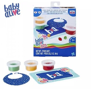 BABY ALIVE SUPER SNACKS REUSABLE SOLID DOLL FOOD