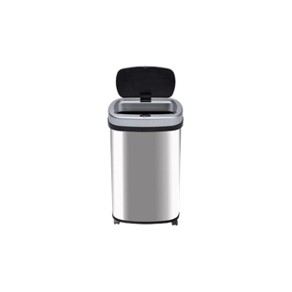 HAFELE ถังขยะเซ็นเซอร์อัตโนมัติ 50 ลิตร สีสแตนเลสสตีล พร้อมล้อลาก / Automatic sensor bin 50L stainless steel with wheel