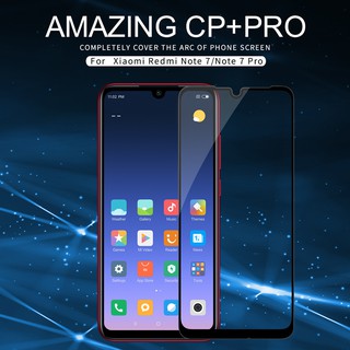 Nillkin ฟิล์มกระจกนิรภัย Xiaomi Redmi Note 7 ฟิล์มกันรอยแบบเต็มจอ รุ่น Amazing CP+Pro Temple Glass (เต็มจอ-กาวเต็ม)