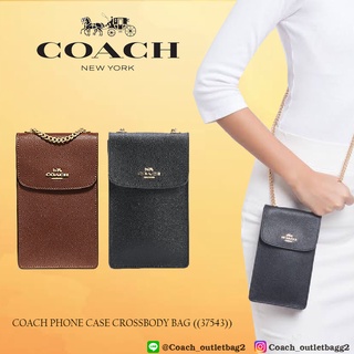 COACH PHONE CASE CROSSBODY BAG ((37543))