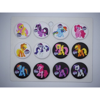 เข็มกลัด 3.2cm/4.4cm My little Pony มาย ลิตเติ้ล โพนี่ การ์ตูน อนิเมะ Cartoon Anime