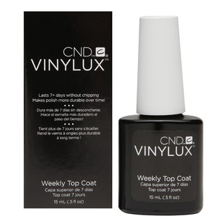 ท็อปโค้ท CND VINYLUX Weekly Top Coat เงาวาว ขนาด 15 ml