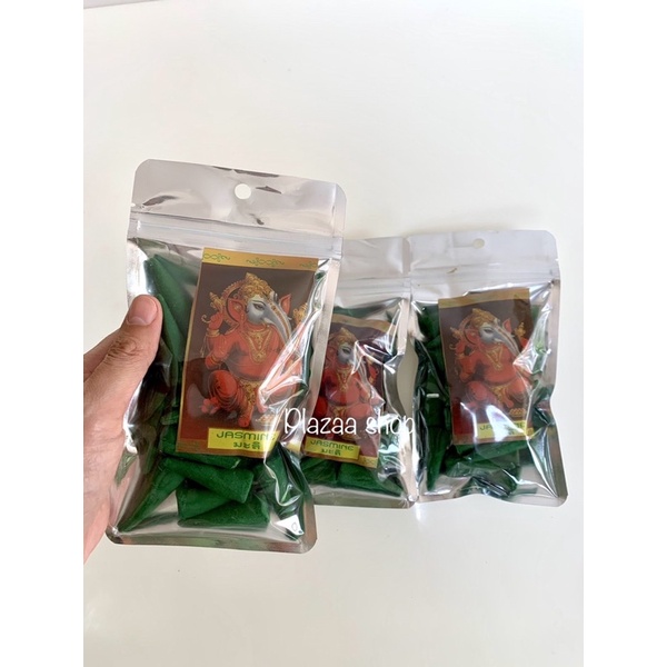 กำยานอินเดีย กลิ่นมะลิ สีเขียวกลิ่นหอมละมุน ปลอดภัยไร้สารพิษ มีเก็บปลายทาง พร้อมส่ง ส่งเร็ว ส่งไว - รูปที่ 4