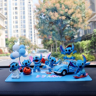 🚗Stitch น่ารัก🚗ของแต่งรถ ของแต่งรถยนต์ น่ารัก ตุ๊กตาหัวโยก ตุ๊กตาดุ๊กดิ๊กหน้ารถ ตุ๊กตาหน้ารถ