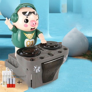 [Fenteer1] ของเล่นตุ๊กตา Little Dj Pig เพลงสําหรับเด็ก