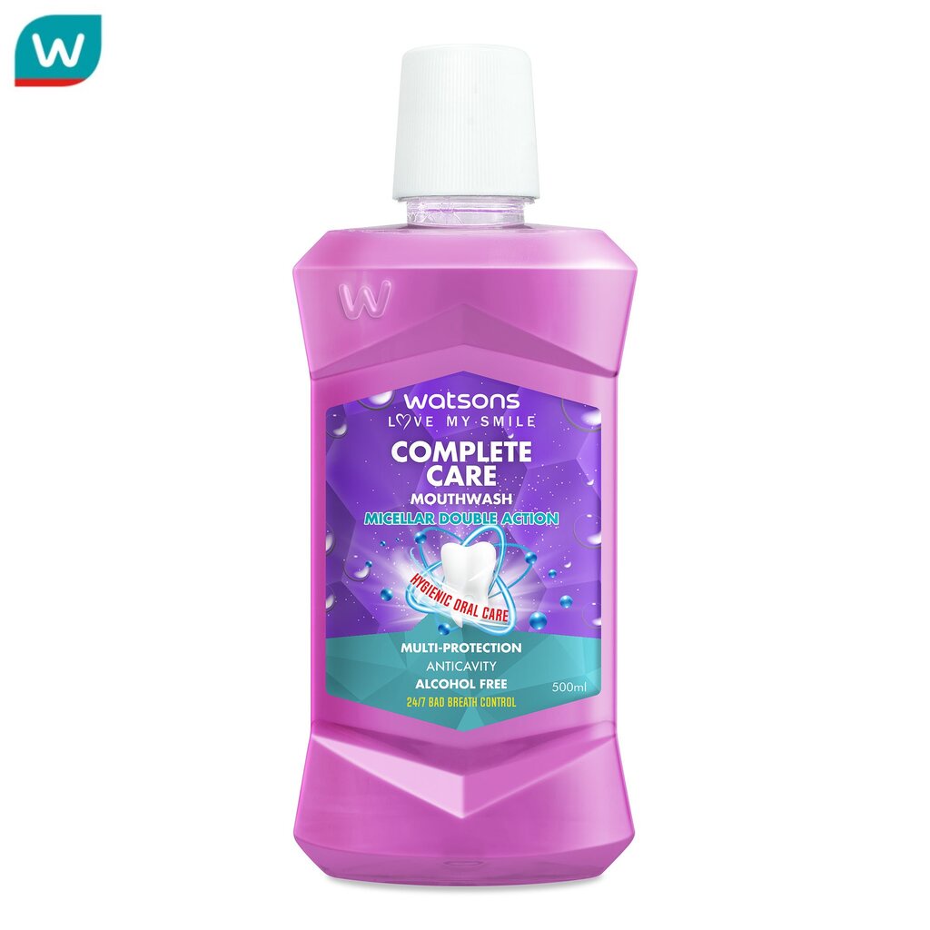 Watsons วัตสัน คอมพลีท แคร์ เม้าท์วอช 500มล.