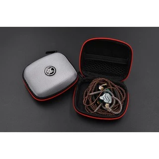 KZ Case earphone Box Bluetooth Headset case Square Portable Compression Headset case EVA Zipper with logo ZST V80 ES4
