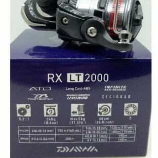 รอกสปินDAIWA RX LT 2020รุ่นใหม่​ล่าสุด​เบอร์​1000​-6000