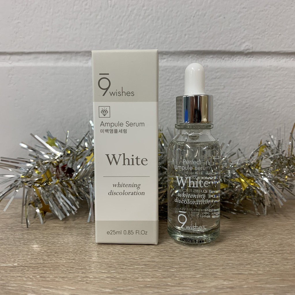 9 wishes : Miracle White Ampule Serum 25 ml [พร้อมส่ง/ของแท้100%]