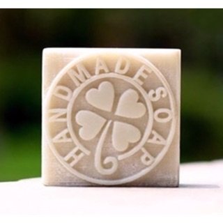 แสตมป์สบู่ใบClover NARURAL HANDMADE SOAP 4270