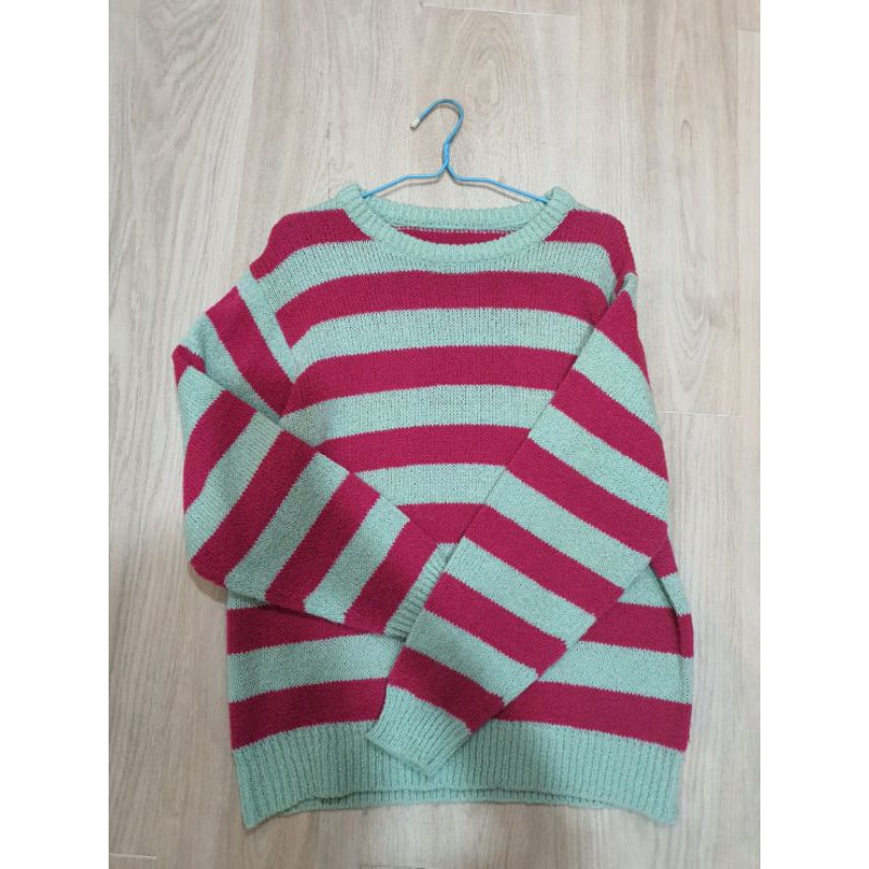 เสื้อไหมพรม (ลายทาง) sweater
