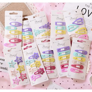 ✨พร้อมส่งจากไทย กิ๊บติดผมสีรุ้ง กิ๊บติดผม กิ๊บแฟชั่น กิ๊บเกาหลี กิ๊บติดผมป๊อกแป๊ก ยุค90 Y2K กิ๊บสีพาสเทล 🚚จัดส่งไว B-03