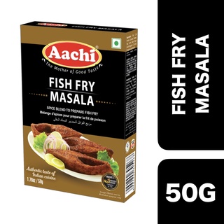 Aachi Fish Fry Masala 50g ++ อาชิ ผงปลาทอดมาซาล่า 50 กรัม