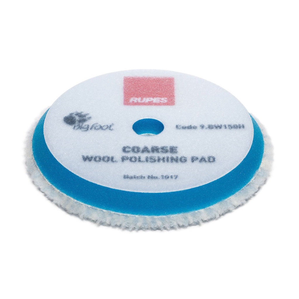แผ่นรองขนสัตว์หยาบ Rupes Blue (หลายขนาด)