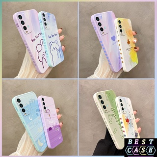 เคสโทรศัพท์มือถือแบบนิ่ม กันรอยกล้อง ลายน่ารัก มีลายด้านข้าง สําหรับ Redmi 9t 9t 2021 9C 10A 10C 10 9A 9 8 8A